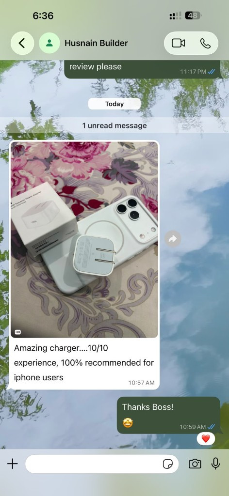 Review from Husnain
