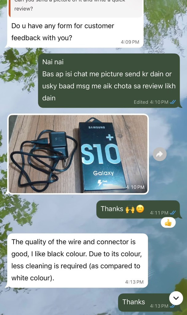 Review from Customer