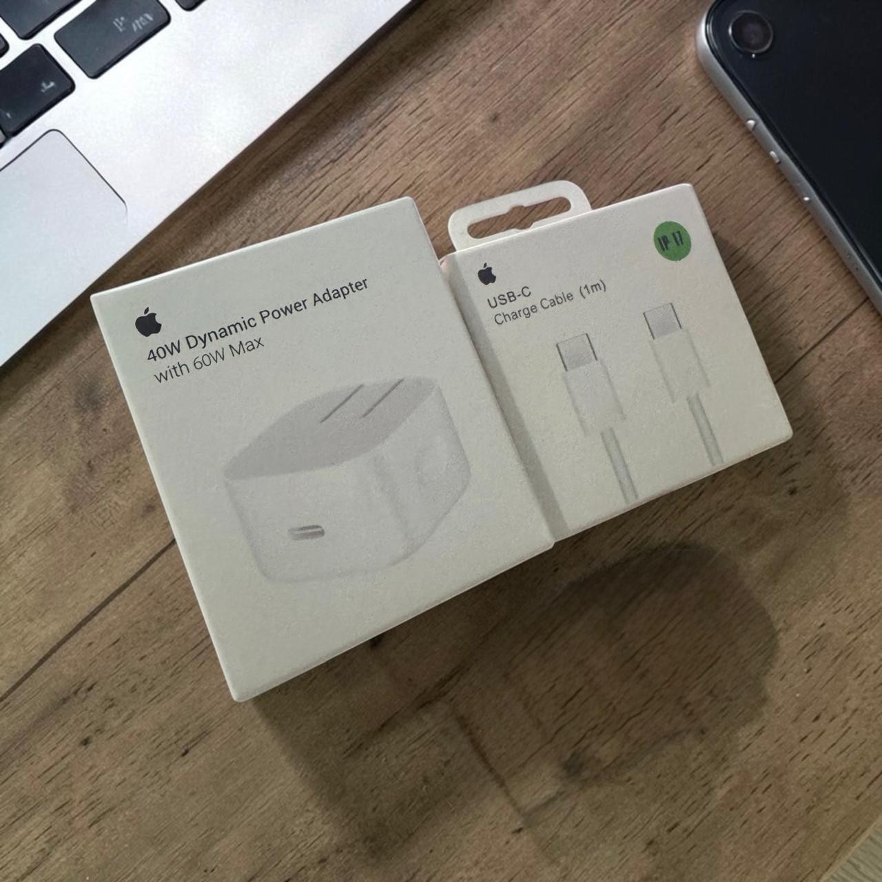 40W Fast Charger + High-Speed Data Cable